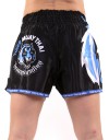 Muay Thai Shorts - "Signature" - Black & Blue