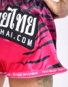 Muay Thai Shorts - "Tiger Stripes" - Pink