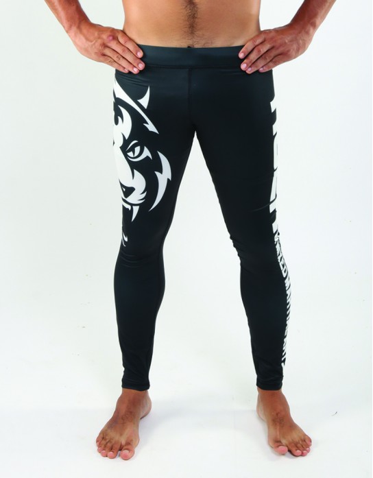 The Tiger MMA Muay Thai Kickboxing Compression Workout Tights Fighting Pants 
