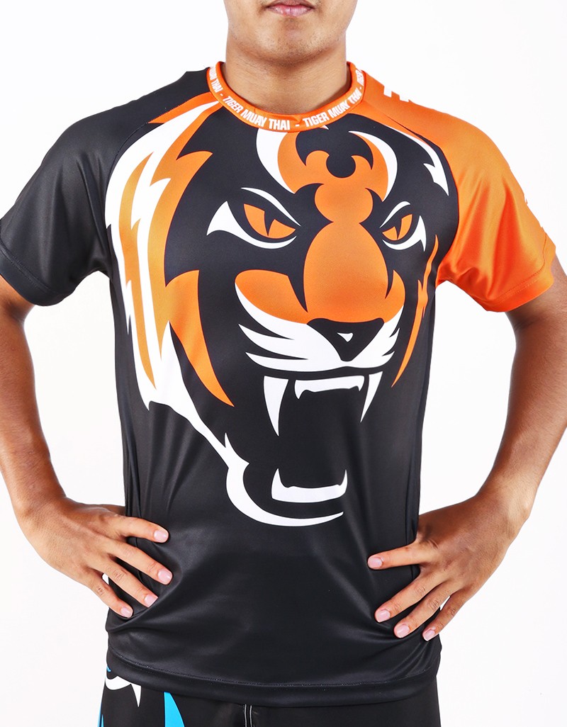 orange tiger t shirt