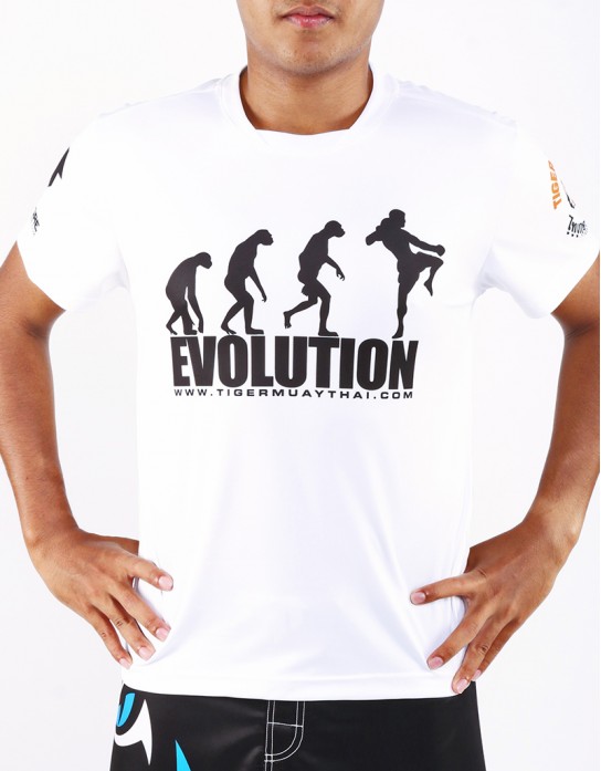 T-Shirt -  "Evolution MT" - 1stDry - White