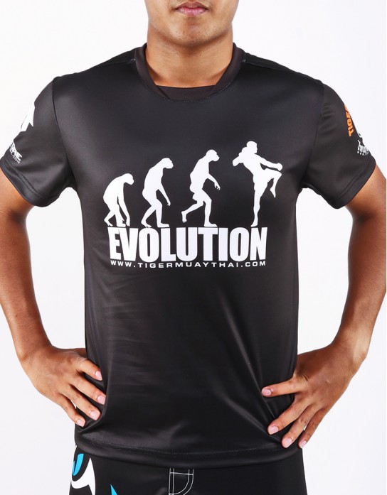 cover Agnes Gray complement T-Shirt - "Evolution MT" - 1stDry - Black - TMT Fightstore
