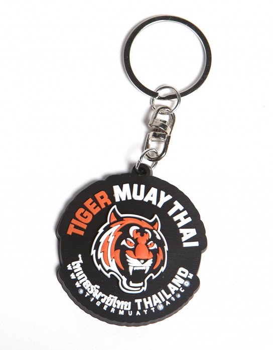 Tiger Head Rubber Key-Chain