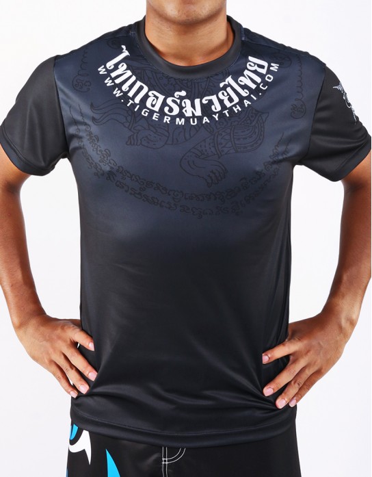 T-Shirt -  "Sak Yan Hanuman" - 1stDry - Black