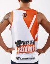 Tank-Top - "Western Boxing" - 1stDry - White