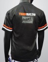 Kids T-Shirt - "Tiger Face" - 1stDry - Black & Orange