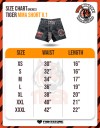 MMA Shorts - "76-66" - Dark Grey