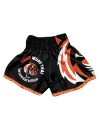Muay Thai Shorts - "Signature" - Black & Orange