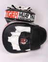 Tiger Muay Thai Focus Mitts - Black & Orange